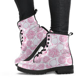 Sketch Guava Pattern Leather Boots