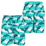 Dolphin Sea Pattern Men Shorts
