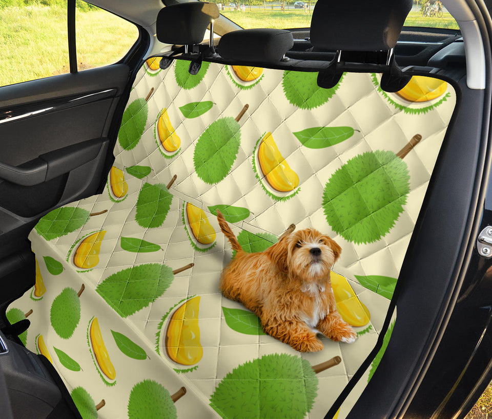 Durian Pattern Dog Car Seat Covers