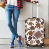 American Football Ball Pattern Luggage Covers