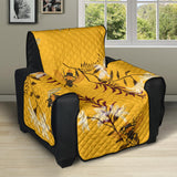 Bee flower pattern Recliner Cover Protector