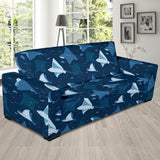 Stingray Pattern Print Design 04  Sofa Slipcover