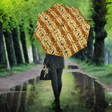 Egypt Hieroglyphics Pattern Print Design 04 Umbrella
