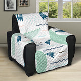 Crocodile diver pattern Recliner Cover Protector