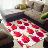 Dragon Fruits Design Pattern Area Rug
