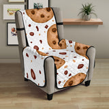 chocolate chip cookie pattern Chair Cover Protector