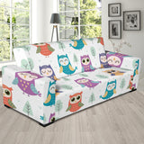 Cute Owl Pattern Sofa Slipcover