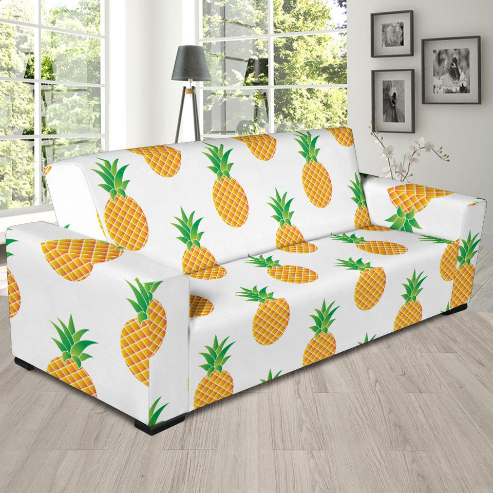 Pineapples Pattern Sofa Slipcover