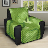 Broccoli pattern green background Recliner Cover Protector