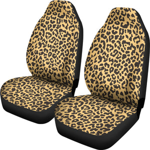 Leopard Skin Print Universal Fit Car Seat Covers