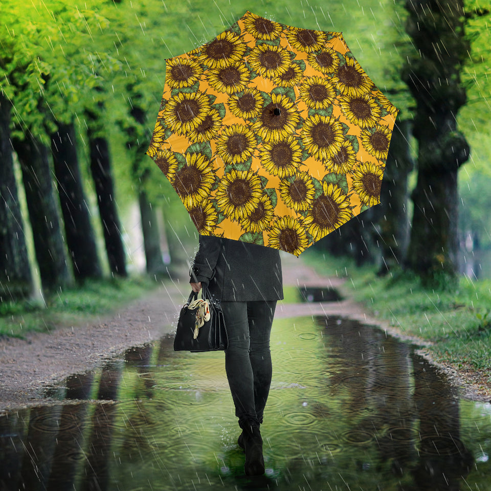 Sunflower Pattern Umbrella