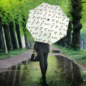 Jack Russel Pattern Print Design 04 Umbrella