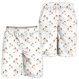 Jack Russel Pattern Print Design 05 Men Shorts