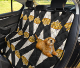 French Fries Dark Background Dog Car Seat Covers