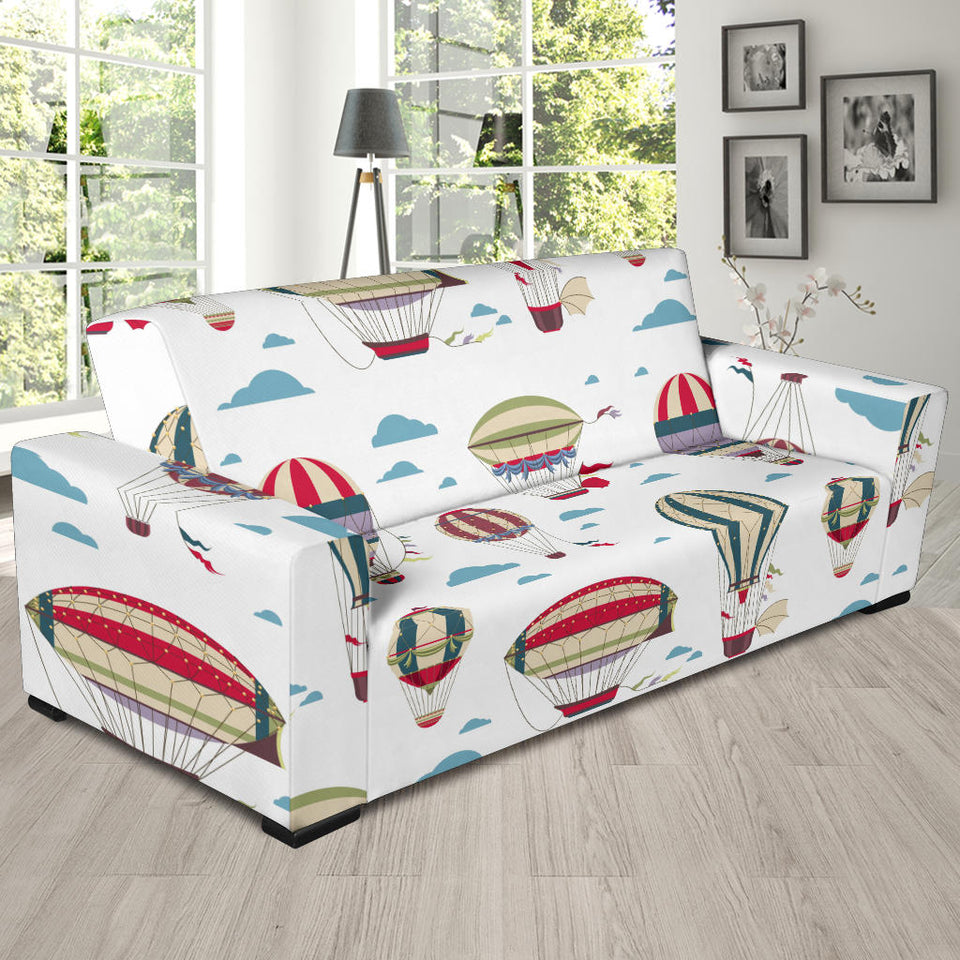 Hot Air Balloon Pattern Sofa Slipcover