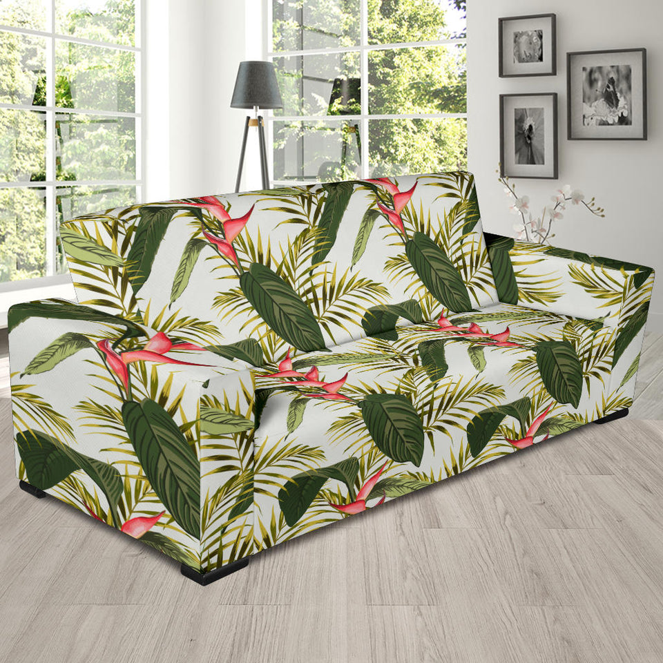 Heliconia Pattern Sofa Slipcover