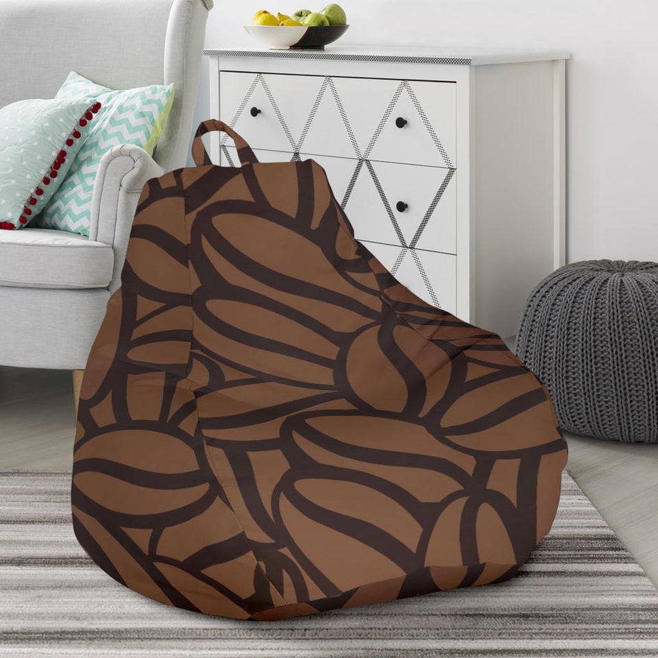 Coffee Bean Pattern Bean Bag Cover