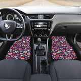 British Pattern Print Design 02 Front Car Mats