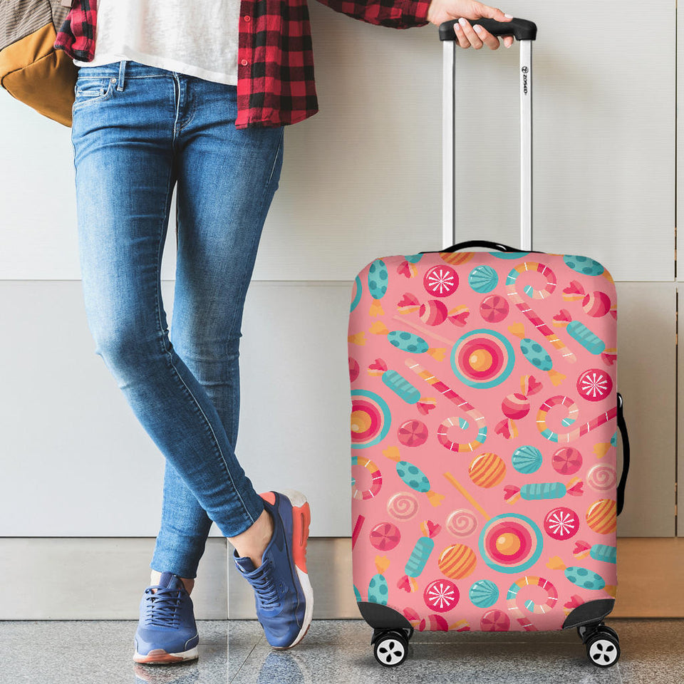 Colorful Candy Pattern Luggage Covers