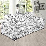 Pigeon Pattern Print Design 05  Sofa Slipcover