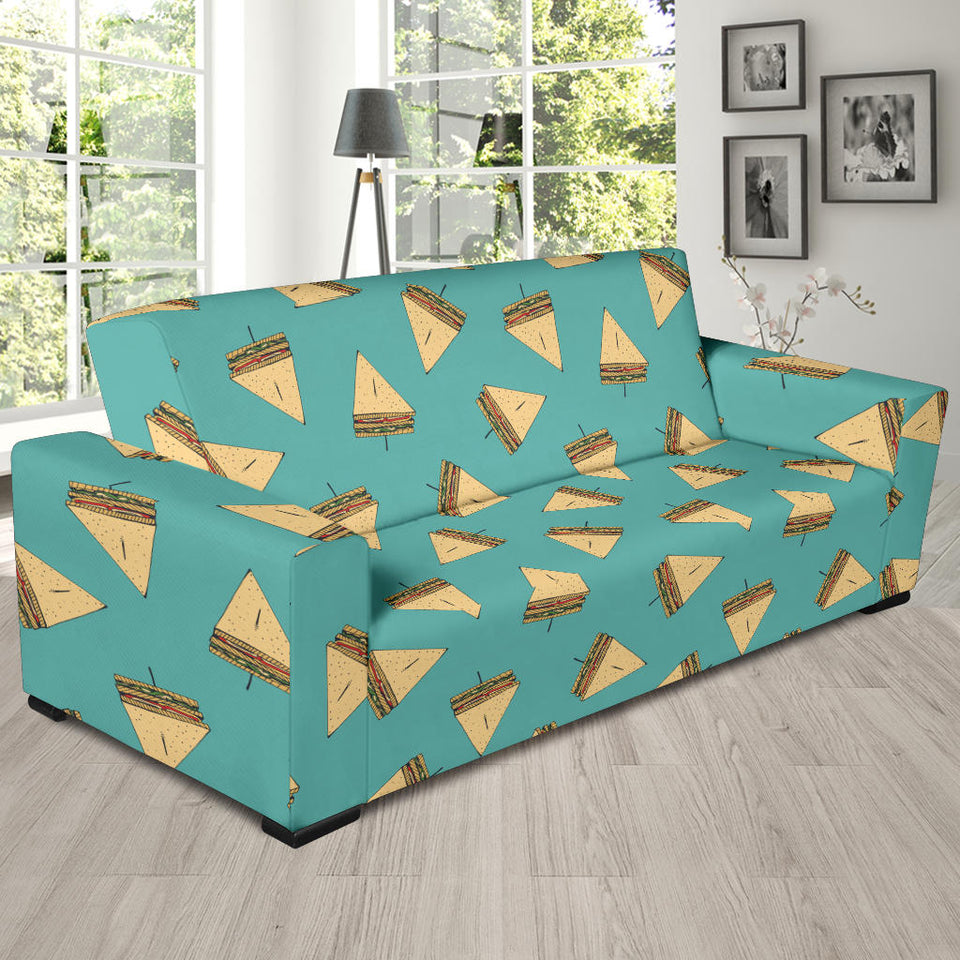 Sandwich Pattern Print Design 03  Sofa Slipcover