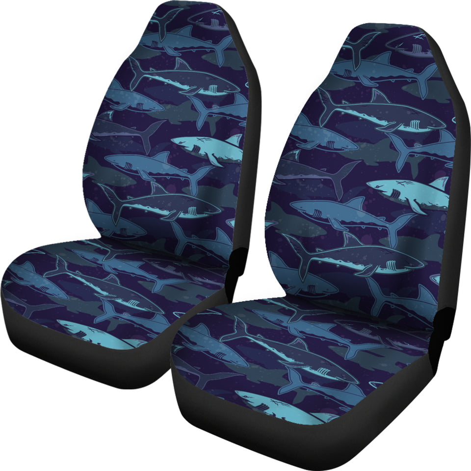 Shark Pattern  Universal Fit Car Seat Covers