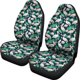 Pelican Pattern Print Design 03 Universal Fit Car Seat Covers