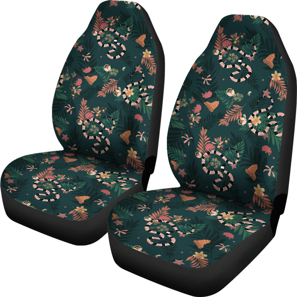 Snake Forest Pattern  Universal Fit Car Seat Covers