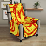 Fire flame design pattern Chair Cover Protector