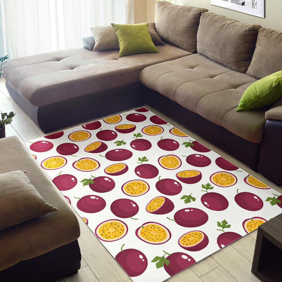 Passion Fruit Design Pattern Area Rug