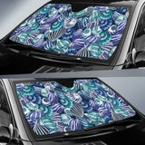 Shell Design Pattern Car Sun Shade