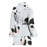 Cute Cows Pattern Women'S Bathrobe