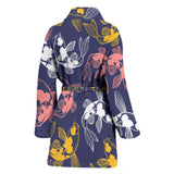 Koi Fish Carp Fish Pattern Women'S Bathrobe
