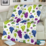 Grape Pattern Premium Blanket