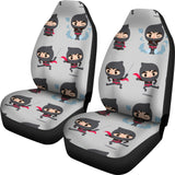 Cute Ninja Pattern Universal Fit Car Seat Covers
