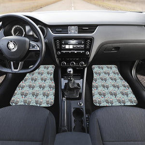 Lovely Sea Otter Pattern Front Car Mats