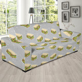 Sandwich Pattern Print Design 05  Sofa Slipcover