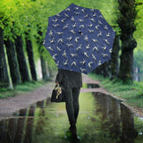 Seagull Pattern Print Design 03 Umbrella