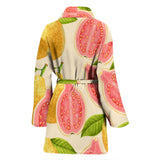 Beautiful Guava Pattern Women'S Bathrobe