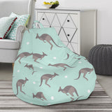 Kangaroo Pattern Background Bean Bag Cover