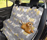 Cute Dachshund Dog Pattern Dog Car Seat Covers