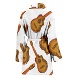 Paint Guitar Pattern Women'S Bathrobe