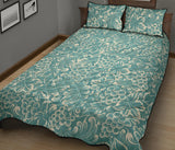 Classic Hand drawn Grape pattern Quilt Bed Set