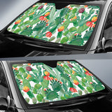 Cactus Design Pattern Copy Car Sun Shade