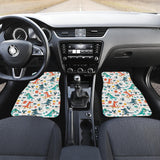 Cute Crocodile Pattern Front Car Mats