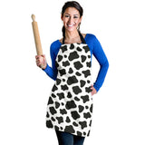 Cow Skin Pattern Adjustable Apron