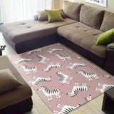 Cute Zebra Pattern Area Rug