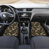 Horse Camouflage Pattern Front Car Mats
