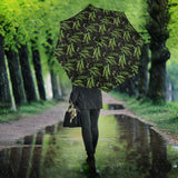 Green Peas Pattern Print Design 02 Umbrella
