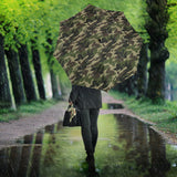 Dark Green Camo Camouflage Pattern Umbrella